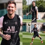 Messi es feliz en su nuevo club.