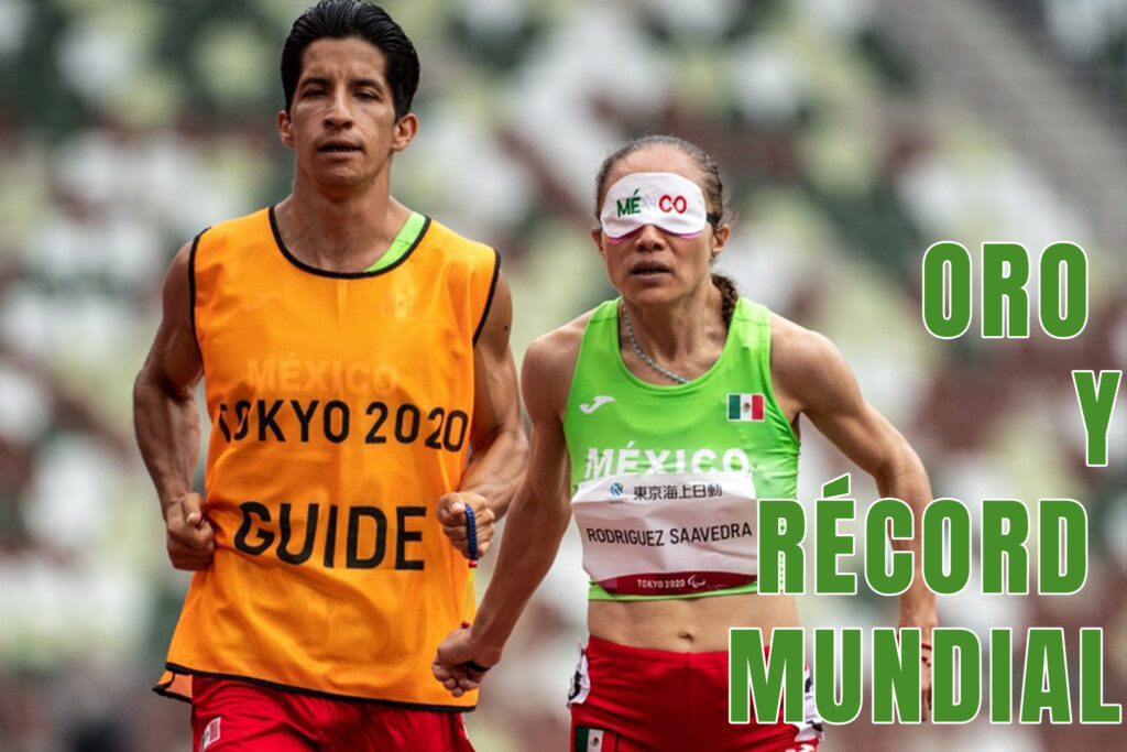 MEXICANA CONSIGUE ORO Y RÉCORD MUNDIAL EN PARALÍMPICOS