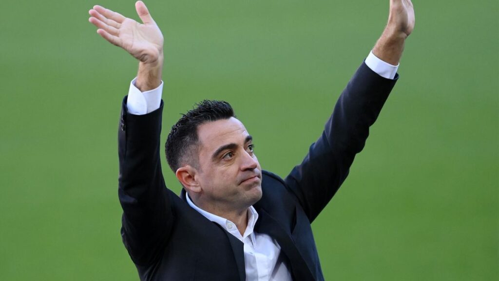 Presentación oficial de Xavi