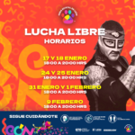 Lucha libre en la Feria de León 2022