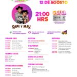 Lista de actividades de hoy Festival de verano León