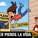 Pierde la vida tras caer de varios pisos en Plaza Stadium de León