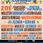 Tecate Comuna 2025: regresa con Zoé, Panteón Rococó, Molotov y más en el Foro Cholula